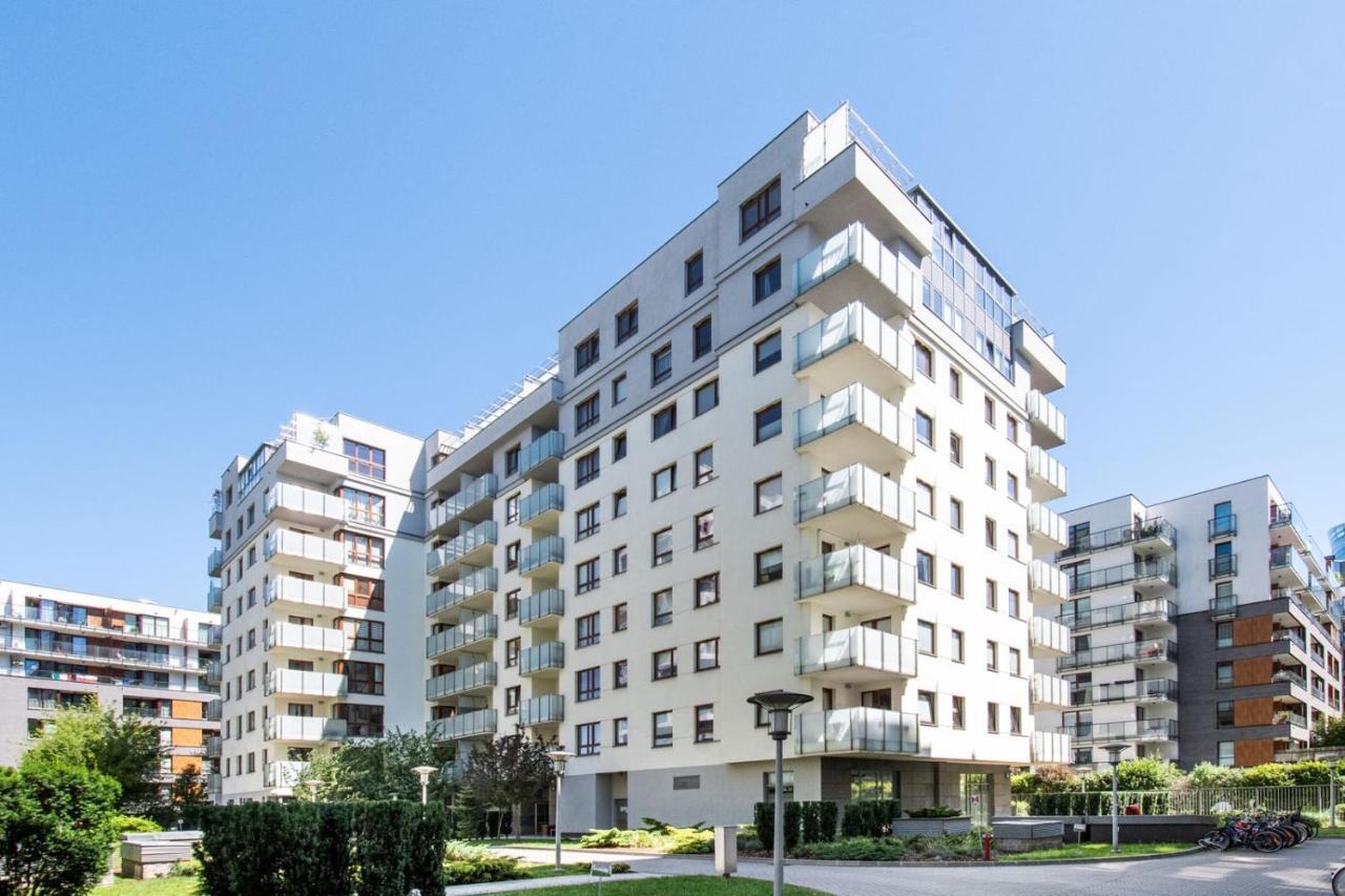 Mg Apartments Gieldowa Warschau Exterior foto